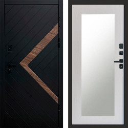 Входная дверь Termo-Door Плэй - Зеркало Триумф лиственница