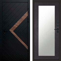 Входная дверь Termo-Door Плэй - Зеркало Триумф венге