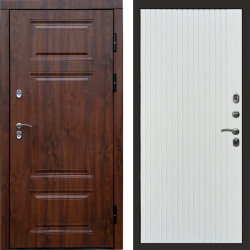 Входная дверь Termo-Door Премиум Дуб - Flat Белый софт