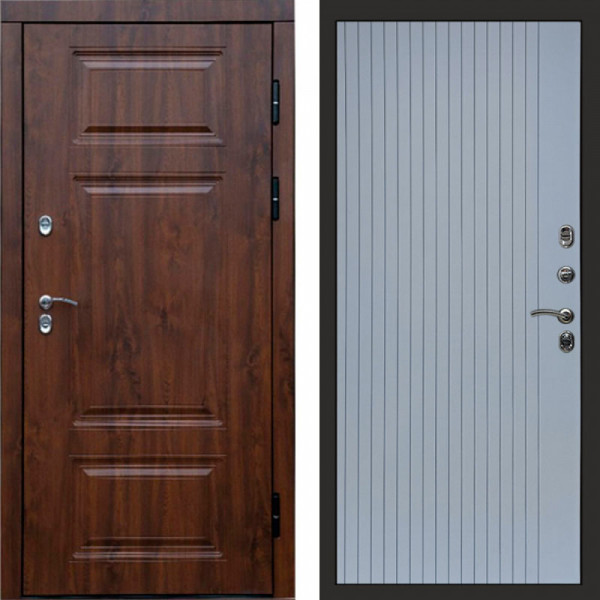 Входная дверь Termo-Door Премиум Дуб - Flat Grey софт