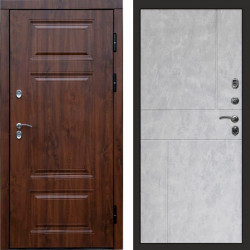 Входная дверь Termo-Door Премиум Дуб - Горизонт бетон светлый