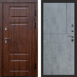 Входная дверь Termo-Door Премиум Дуб - Горизонт бетон темный