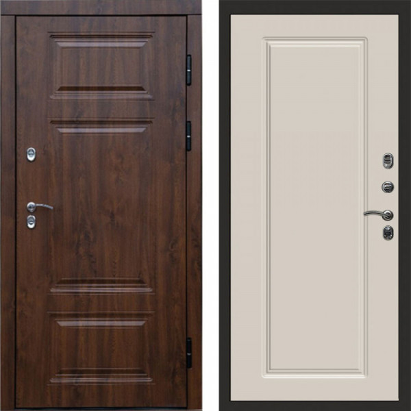 Входная дверь Termo-Door Премиум Дуб - Гранд Слоновая кость