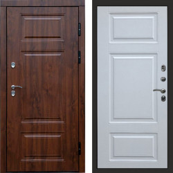 Входная дверь Termo-Door Премиум Дуб - Лион Белый софт