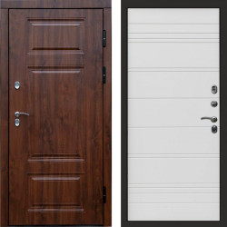 Входная дверь Termo-Door Премиум Дуб - Лучи White line