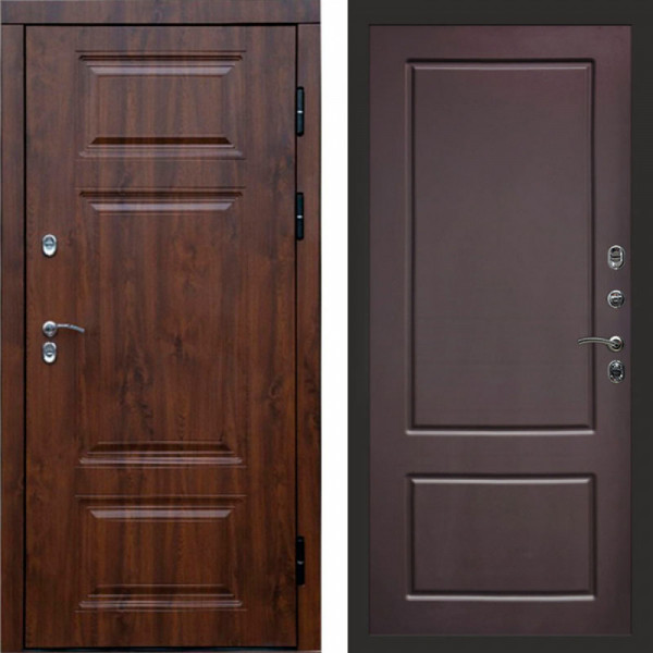 Входная дверь Termo-Door Премиум Дуб - Марсель Шоколад