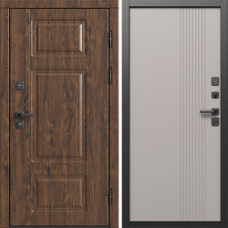 Входная дверь Termo-Door Премиум Дуб - Страйп Капучино