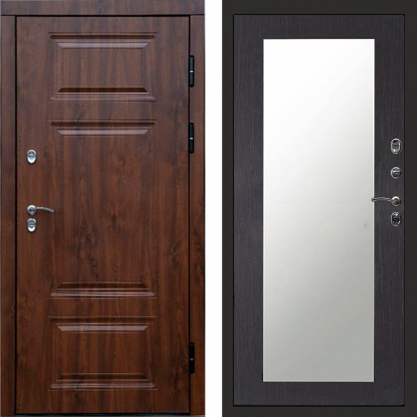 Входная дверь Termo-Door Премиум Дуб - Зеркало Триумф венге