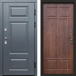 Входная дверь Termo-Door Премиум Grey - Без серии Орех премиум