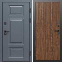 Входная дверь Termo-Door Премиум Грей - Флэт Дуб