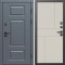 Входная дверь Termo-Door Премиум Грей - Горизонт Слоновая кость