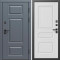 Входная дверь Termo-Door Премиум Грей - Классика белое дерево