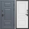 Входная дверь Termo-Door Премиум Грей - Классика белый матовый