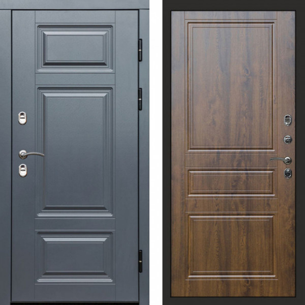 Входная дверь Termo-Door Премиум Grey - Классика дуб