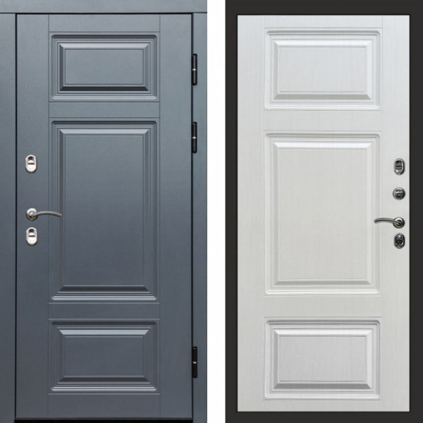 Входная дверь Termo-Door Премиум Grey - Лион Лиственница