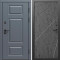 Входная дверь Termo-Door Премиум Грей - Лучи бетон темный