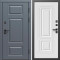 Входная дверь Termo-Door Премиум Грей - Мадрид Белый софт