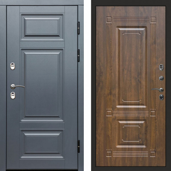 Входная дверь Termo-Door Премиум Grey - Мадрид Дуб