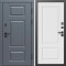 Входная дверь Termo-Door Премиум Грей - Марсель Белый софт