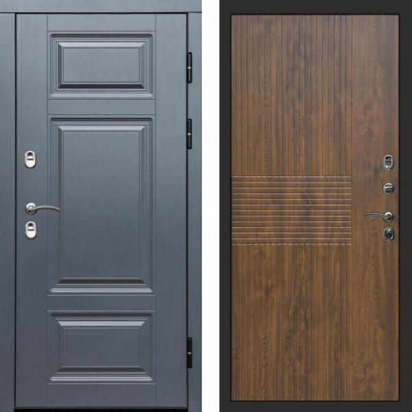 Входная дверь Termo-Door Премиум Grey - Мастино Дуб