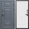 Входная дверь Termo-Door Премиум Грей - Нео Классика Белый Софт