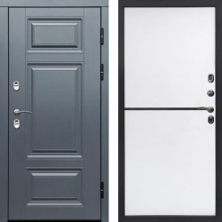 Входная дверь Termo-Door Премиум Grey - Нео White