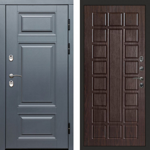 Входная дверь Termo-Door Премиум Grey - Престиж венге