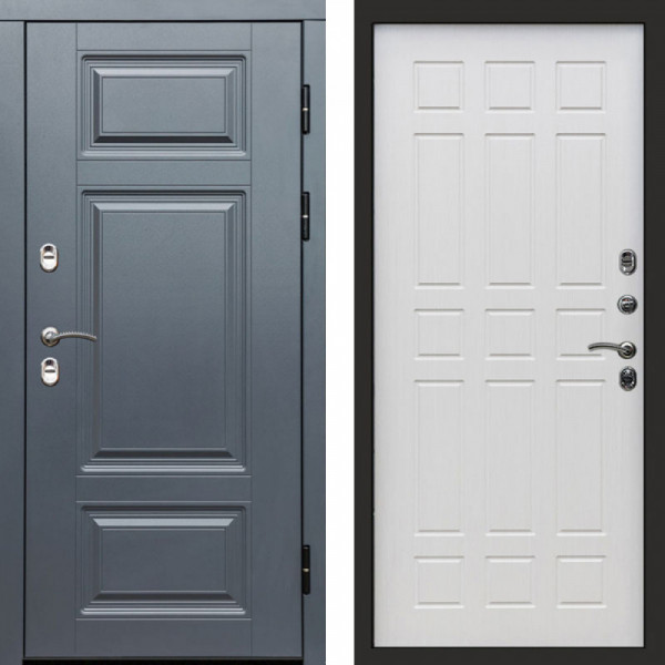 Входная дверь Termo-Door Премиум Grey - Спарта лиственница