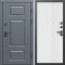 Входная дверь Termo-Door Премиум Грей - Страйп Белый Софт