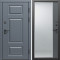 Входная дверь Termo-Door Премиум Грей - Зеркало Фацет Grey софт