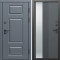 Входная дверь Termo-Door Премиум Грей - Зеркало Люмис Грей Софт
