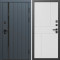 Входная дверь Termo-Door Роял Графит - Горизонт белый