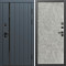 Входная дверь Termo-Door Роял Графит - Горизонт бетон светлый