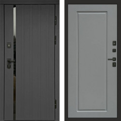 Входная дверь Termo-Door Роял Графит - Гранд Grey софт