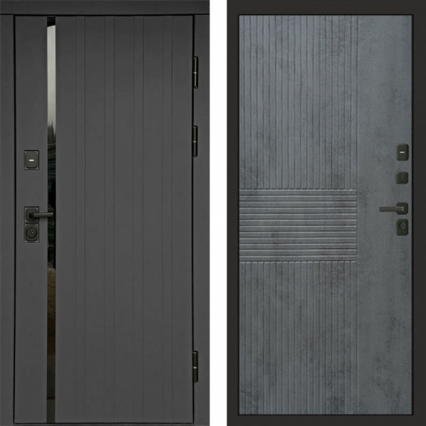 Входная дверь Termo-Door Роял Графит - Мастино Бетон темный