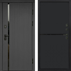 Входная дверь Termo-Door Роял Графит - Нео Black