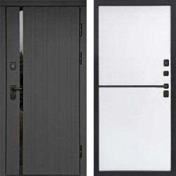Входная дверь Termo-Door Роял Графит - Нео White