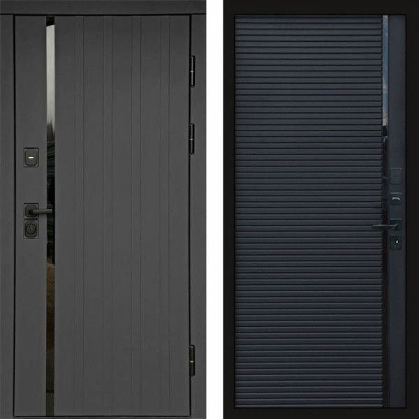 Входная дверь Termo-Door Роял Графит - Porte black