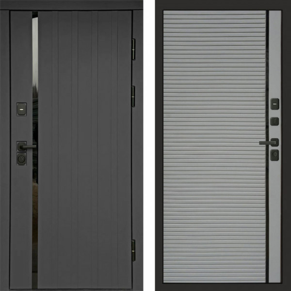 Входная дверь Termo-Door Роял Графит - Porte Grey софт