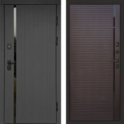 Входная дверь Termo-Door Роял Графит - Porte Шоколад