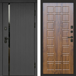 Входная дверь Termo-Door Роял Графит - Престиж дуб