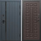 Входная дверь Termo-Door Роял Графит - Престиж венге