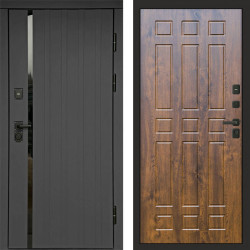 Входная дверь Termo-Door Роял Графит - Спарта дуб