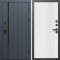 Входная дверь Termo-Door Роял Графит - Страйп Белый Софт