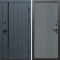 Входная дверь Termo-Door Роял Графит - Страйп Грей Софт