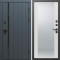 Входная дверь Termo-Door Роял Графит - Зеркало белый софт