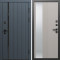 Входная дверь Termo-Door Роял Графит - Зеркало Люмис Капучино