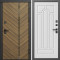Входная дверь Termo-Door Санрайз - Арка белое дерево