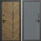 Входная дверь Termo-Door Санрайз - Флэт Grey софт