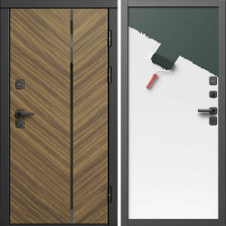 Входная дверь Termo-Door Санрайз - Гладкая Панель Под Покраску (грунт)